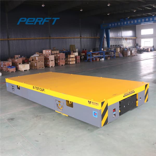 motorized rail cart with fork lift pockets for transporting 90t